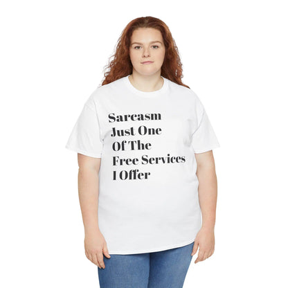 Witty Sarcasm Lover's Unisex Cotton Tee: Humorous Saying, Sassy Gift for Sarcastic Friends - Toddcraft