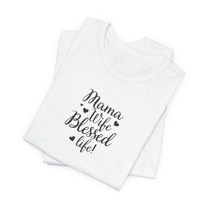 Happy Mamma Happy Wife Shirt - Funny Mom and Wife Gift, Mother's Day Tee, Family Humor Top, Comfortable Casual Wear for Moms - Toddcraft