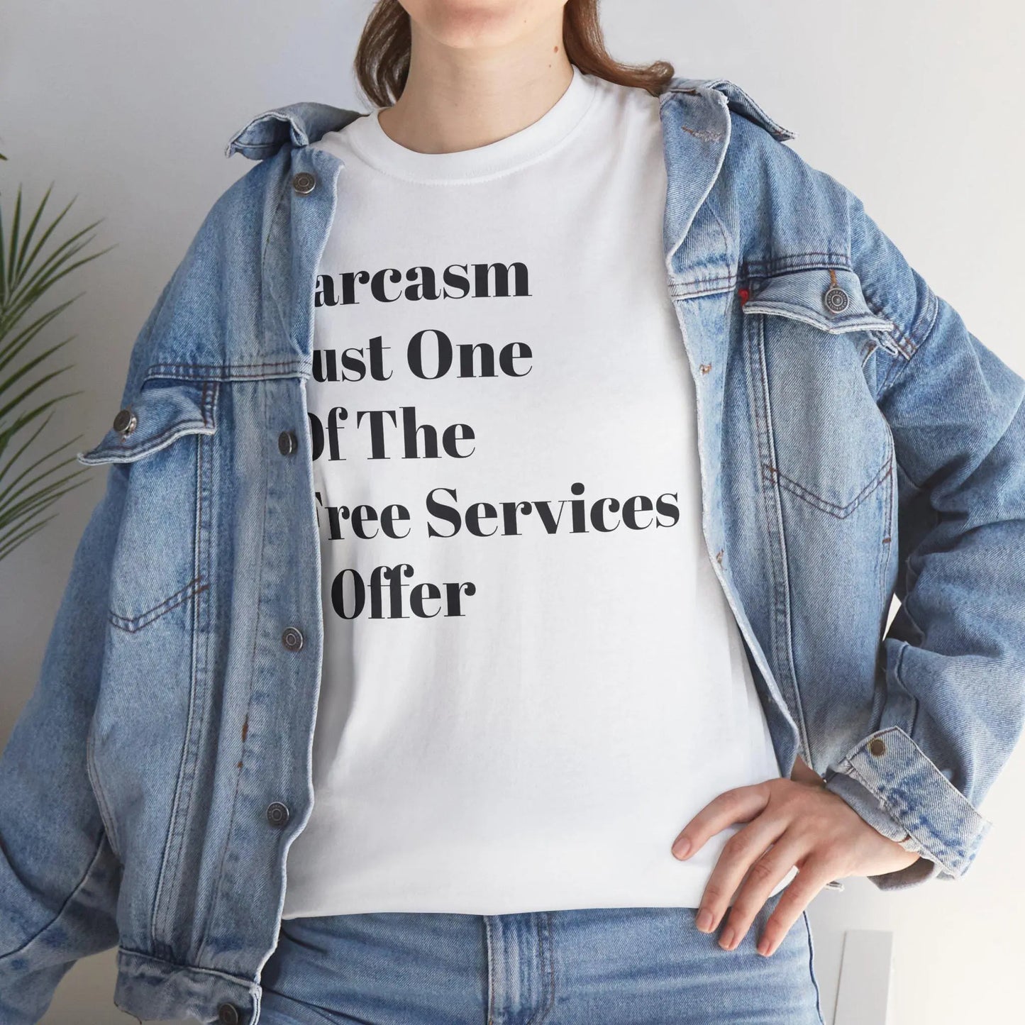 Witty Sarcasm Lover's Unisex Cotton Tee: Humorous Saying, Sassy Gift for Sarcastic Friends - Toddcraft