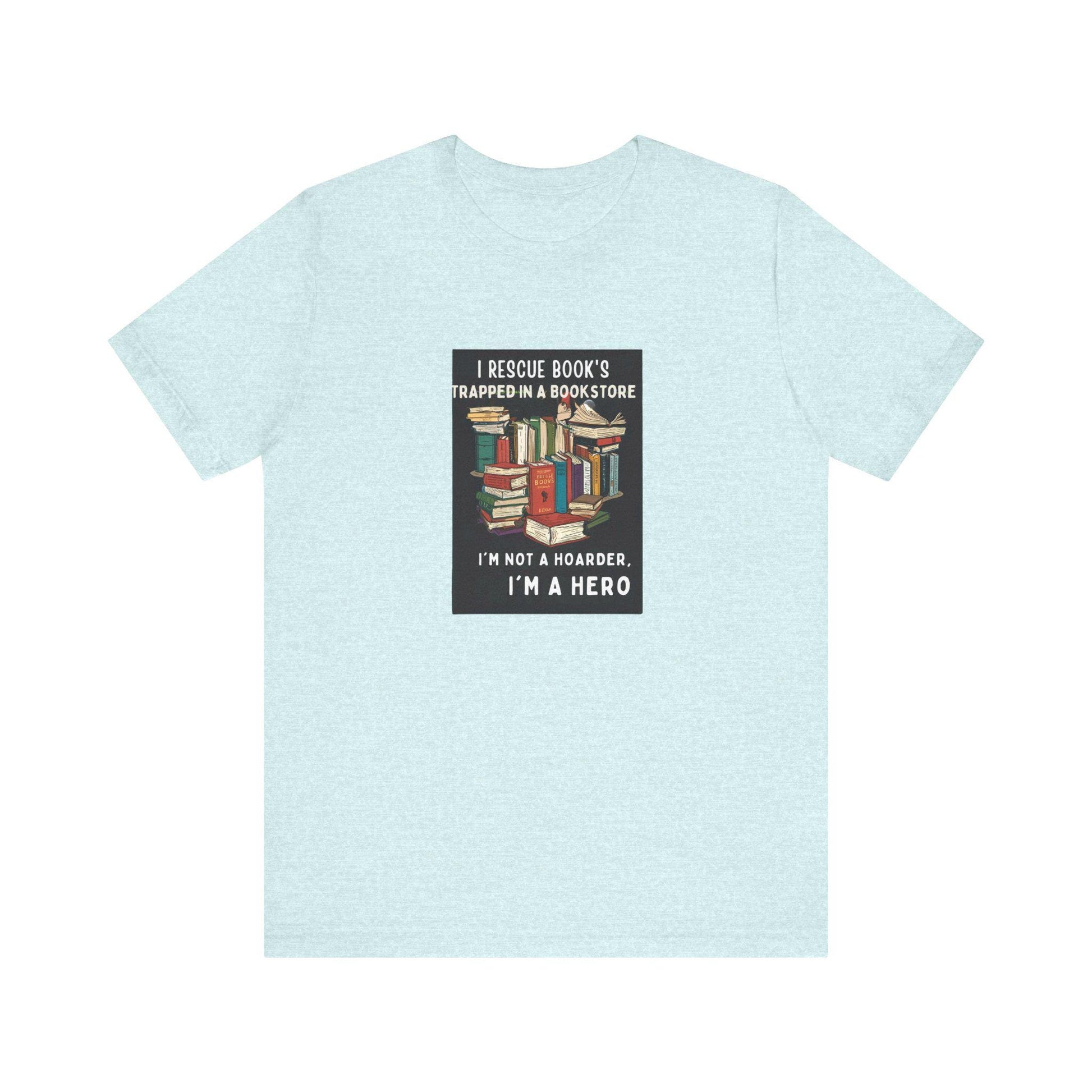 Librarian Gift Book Lover Comfortable Unisex Jersey T-Shirt: Versatile Short Sleeve Tee for Everyday Casual Wear - Toddcraft