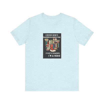 Librarian Gift Book Lover Comfortable Unisex Jersey T-Shirt: Versatile Short Sleeve Tee for Everyday Casual Wear - Toddcraft