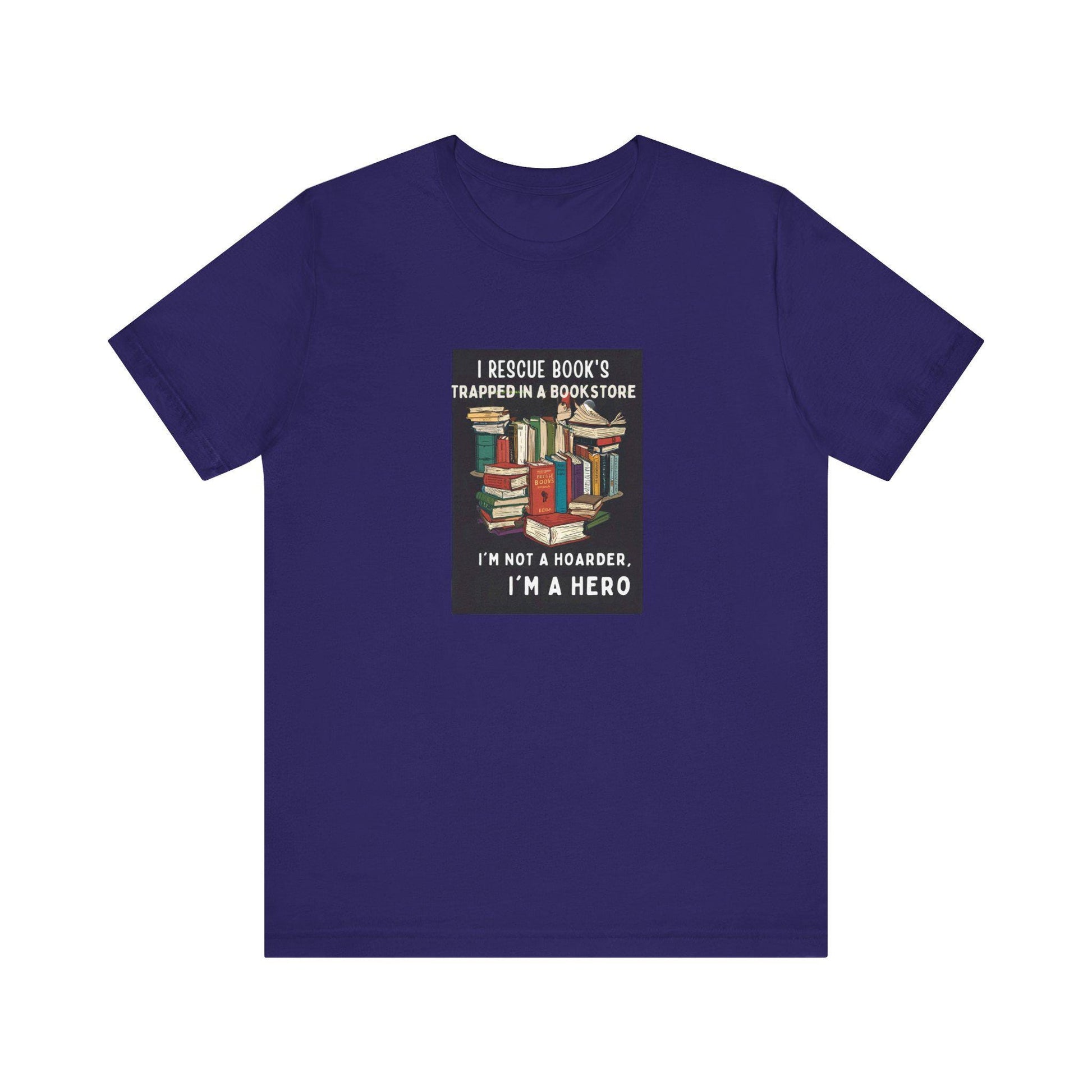 Librarian Gift Book Lover Comfortable Unisex Jersey T-Shirt: Versatile Short Sleeve Tee for Everyday Casual Wear - Toddcraft