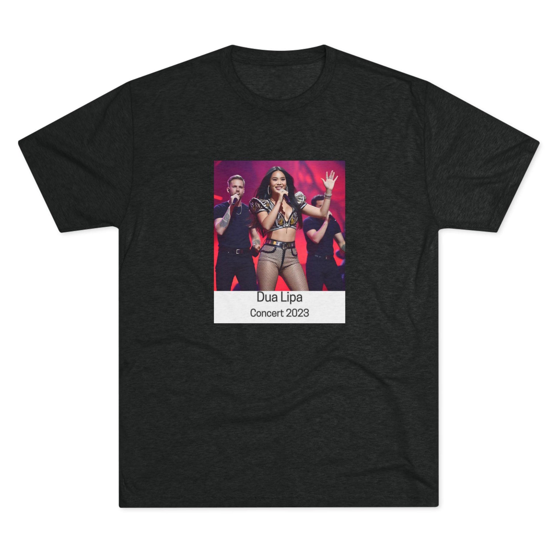 Dua Lipa Concert 2023 Unisex Tri-Blend Crew Tee - Soft Vintage Band Shirt for Music Fans - Toddcraft