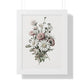 Daisy Bouquet Wall Art Framed Vertical Poster - Botanical Flower Print for Nature-Inspired Home Decor - Toddcraft