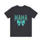 Coquette Mama Cute Bow PNG  Mothers Day Gift Shirt, Mom Day Tee, Unisex Jersey Short Sleeve, Gifts from Sons, Daughters & Relatives - Toddcraft