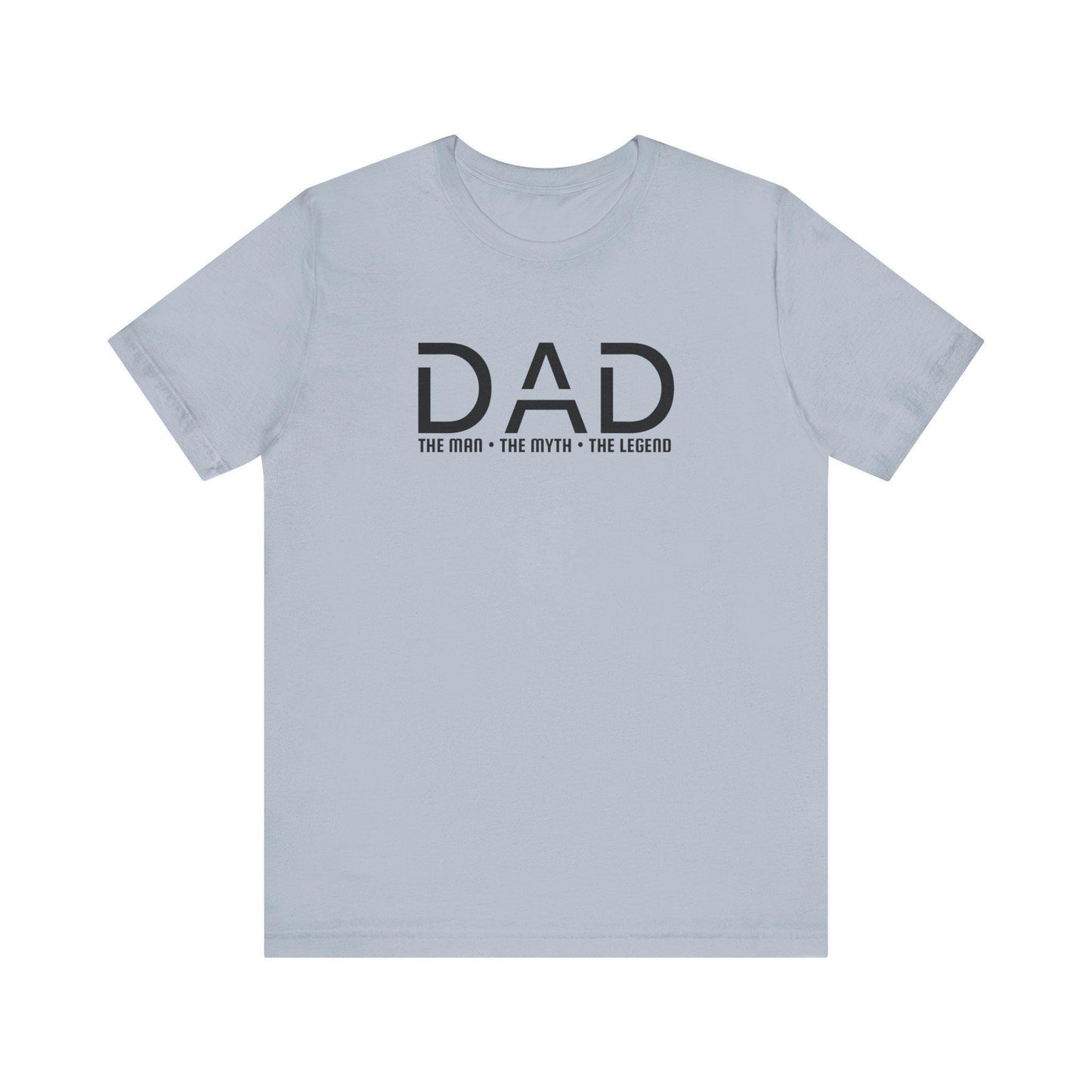 Dad The Man The Myth The Legend T-Shirt, Father's Day Gift Tee for Men, Unisex Jersey Short Sleeve, From Moms, Sons  Daughters Celebration - Toddcraft