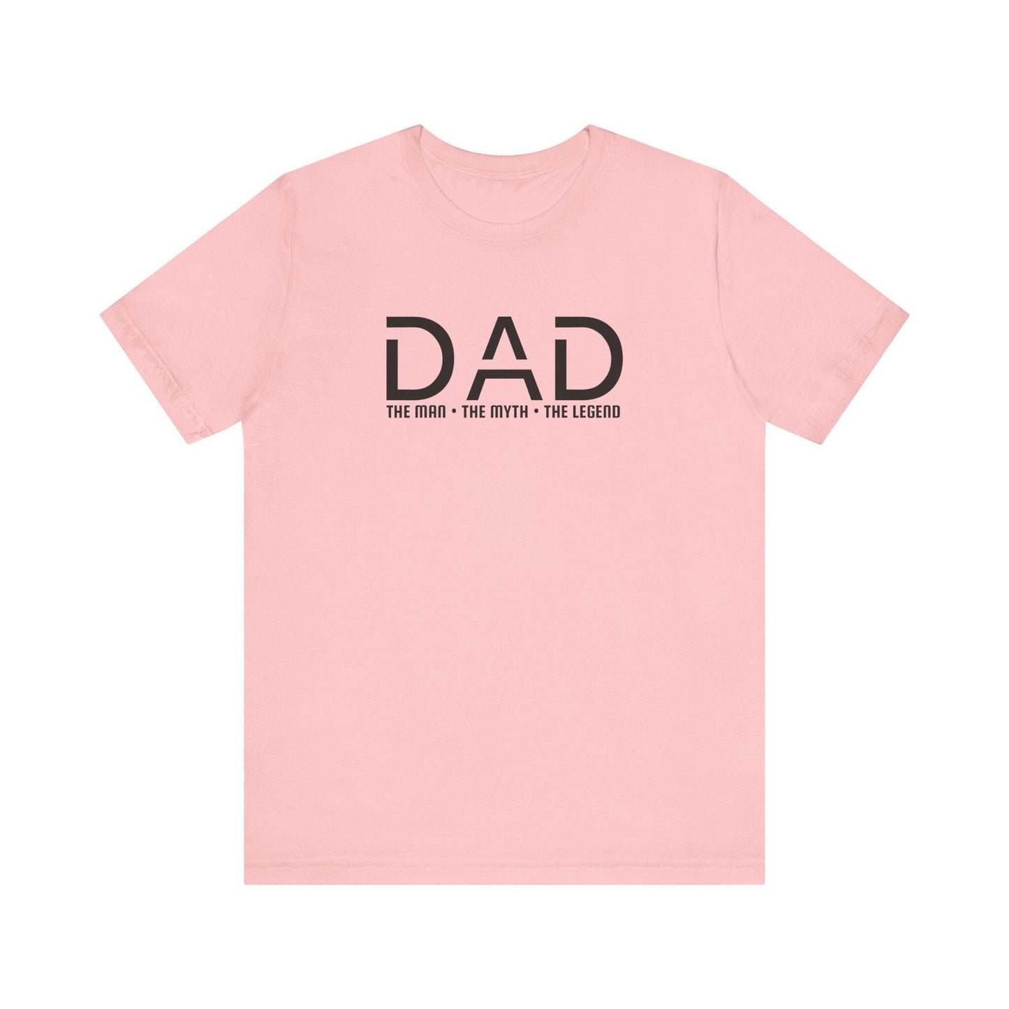 Dad The Man The Myth The Legend T-Shirt, Father's Day Gift Tee for Men, Unisex Jersey Short Sleeve, From Moms, Sons  Daughters Celebration - Toddcraft