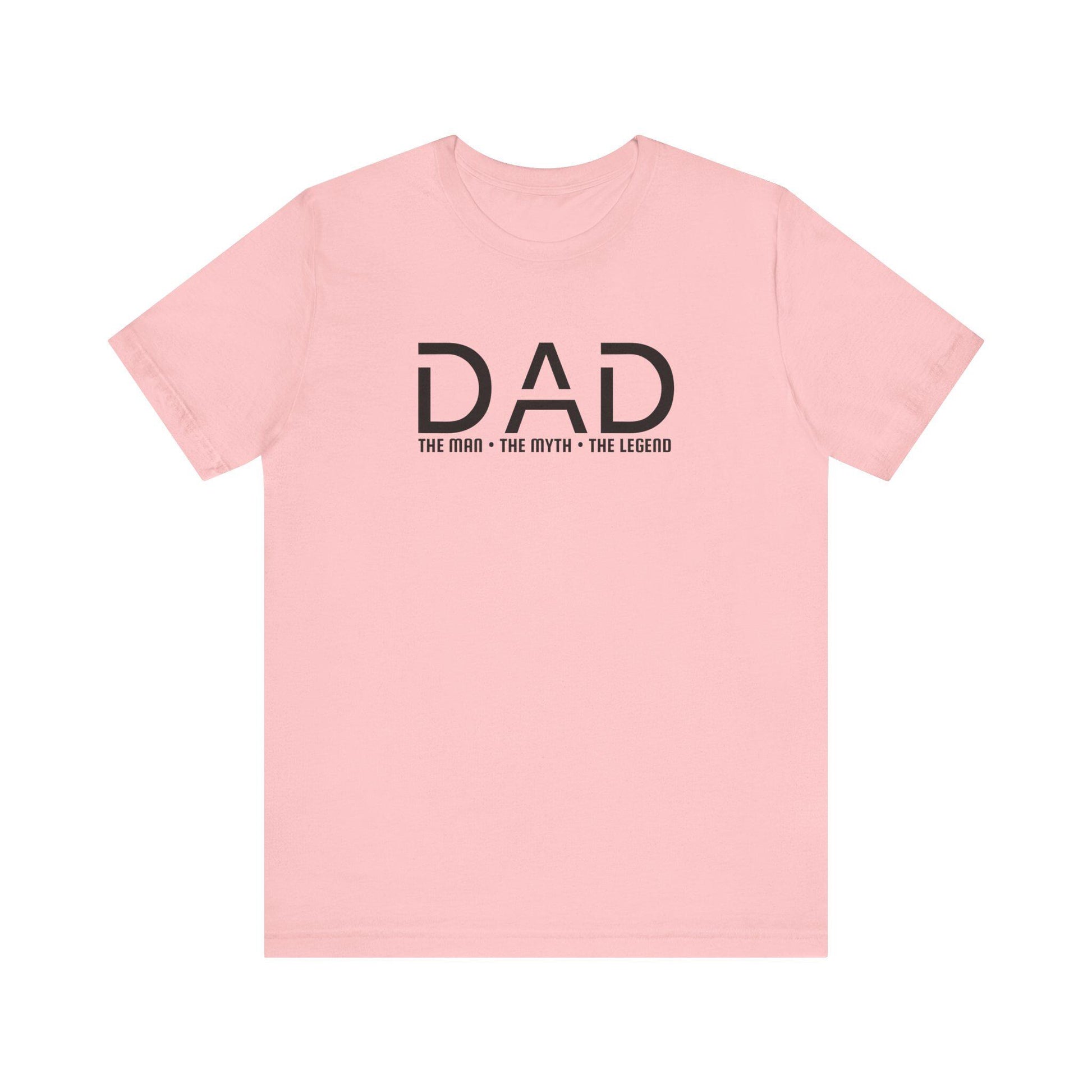 Dad The Man The Myth The Legend T-Shirt, Father's Day Gift Tee for Men, Unisex Jersey Short Sleeve, From Moms, Sons  Daughters Celebration - Toddcraft