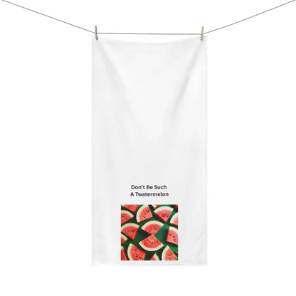 Absorbent Mink-Cotton Kitchen Towel Waffle Texture Watermelon Design Tea Decor Housewarming Gift Stocking Stuffer - Toddcraft