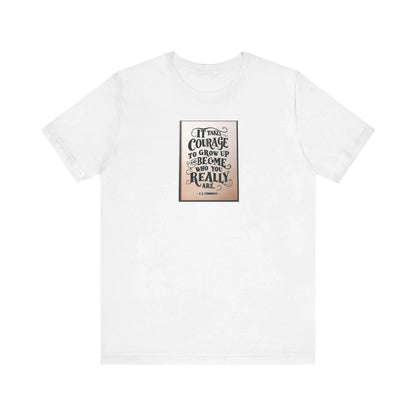 E. E. Cummings Inspirational Quote T-Shirt Unisex Jersey Short Sleeve Tee Poet Essayist Classic Wall Art Tee - Toddcraft