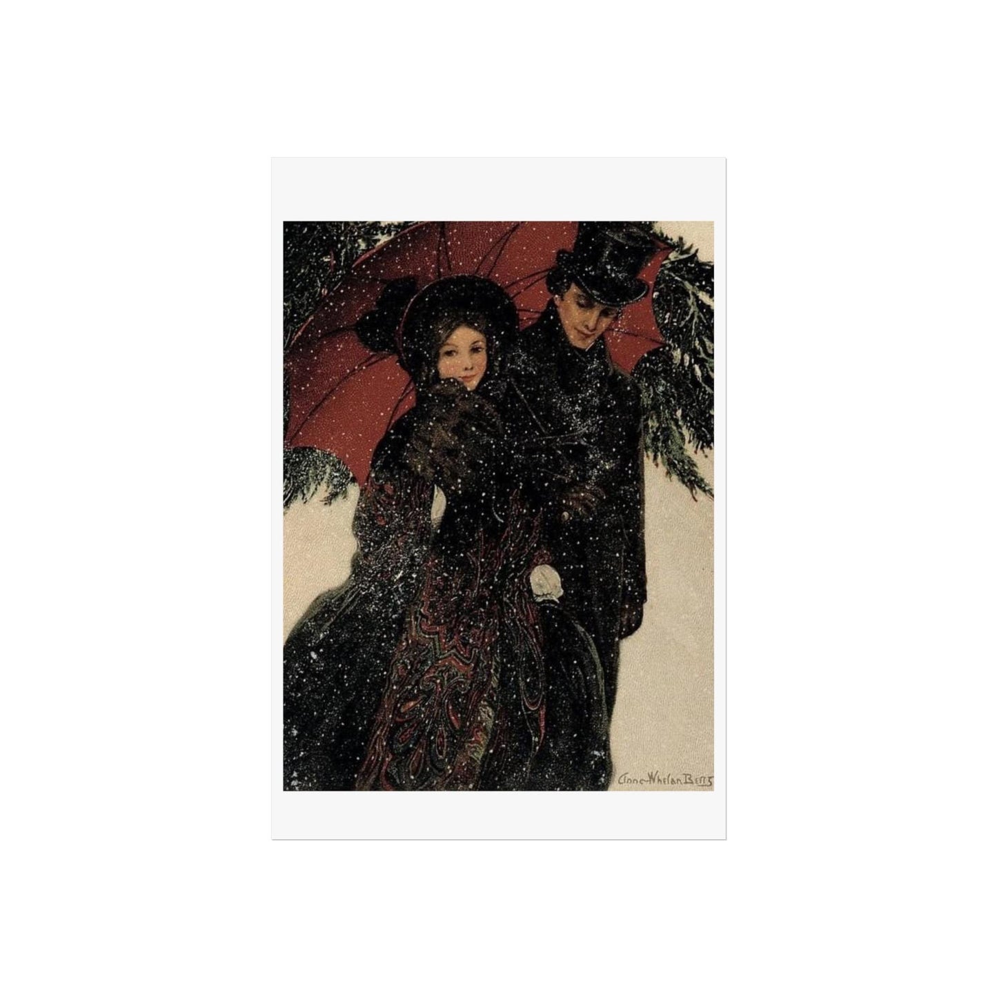 Historical Wall Art Poster Anna Whelan Betts Portrait Fine Art Print Vintage Golden Age Illustration Dostoevsky's Book Decor - Toddcraft