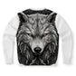 Wolf Fashion Sweatshirt AOP  Stylish Wolf Print All Over Pattern Pullover, Cozy Casual Wear for Men & Women - Toddcraft