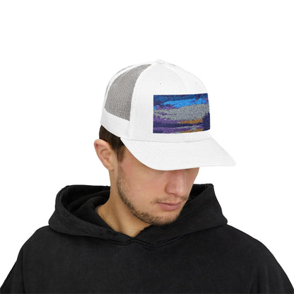 Lake Roosevelt Snapback Trucker Cap  Retro Outdoor Hat for Fishing, Camping, Hiking & Boating Nature Lovers - Toddcraft