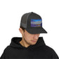Lake Roosevelt Snapback Trucker Cap  Retro Outdoor Hat for Fishing, Camping, Hiking & Boating Nature Lovers - Toddcraft