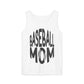 Baseball Mom Unisex Garment-Dyed Tank Top  Game Day Sports Mom Shirt, Cute Athletic Summer Tee, Soft Vintage Baseball Fan Gift - Toddcraft