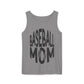 Baseball Mom Unisex Garment-Dyed Tank Top  Game Day Sports Mom Shirt, Cute Athletic Summer Tee, Soft Vintage Baseball Fan Gift - Toddcraft