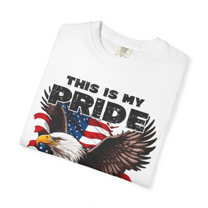 Patriotic Pride Flag with American Falcon - 4th of July USA Independence Day Stars & Stripes Red White Blue - Toddcraft