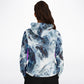Ocean Waves Athletic Hoodie AOP - Lightweight All-Over Print Sweatshirt for Running & Gym - Toddcraft