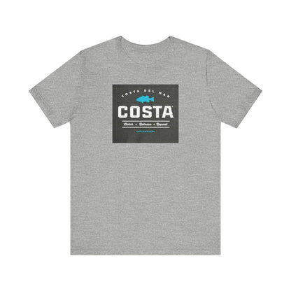 Costa Del Mar Men's Topwater Short Sleeve T-Shirt Unisex Jersey Tee Casual Outdoor Shirt - Toddcraft