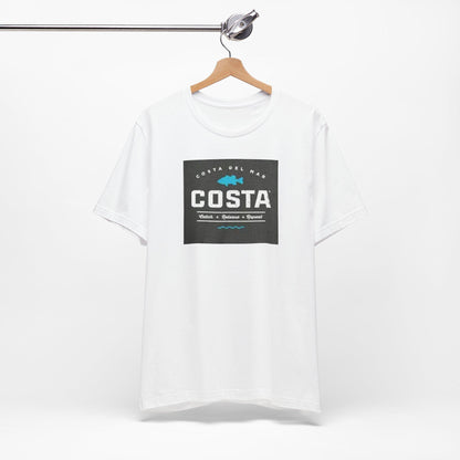 Costa Del Mar Men's Topwater Short Sleeve T-Shirt Unisex Jersey Tee Casual Outdoor Shirt - Toddcraft