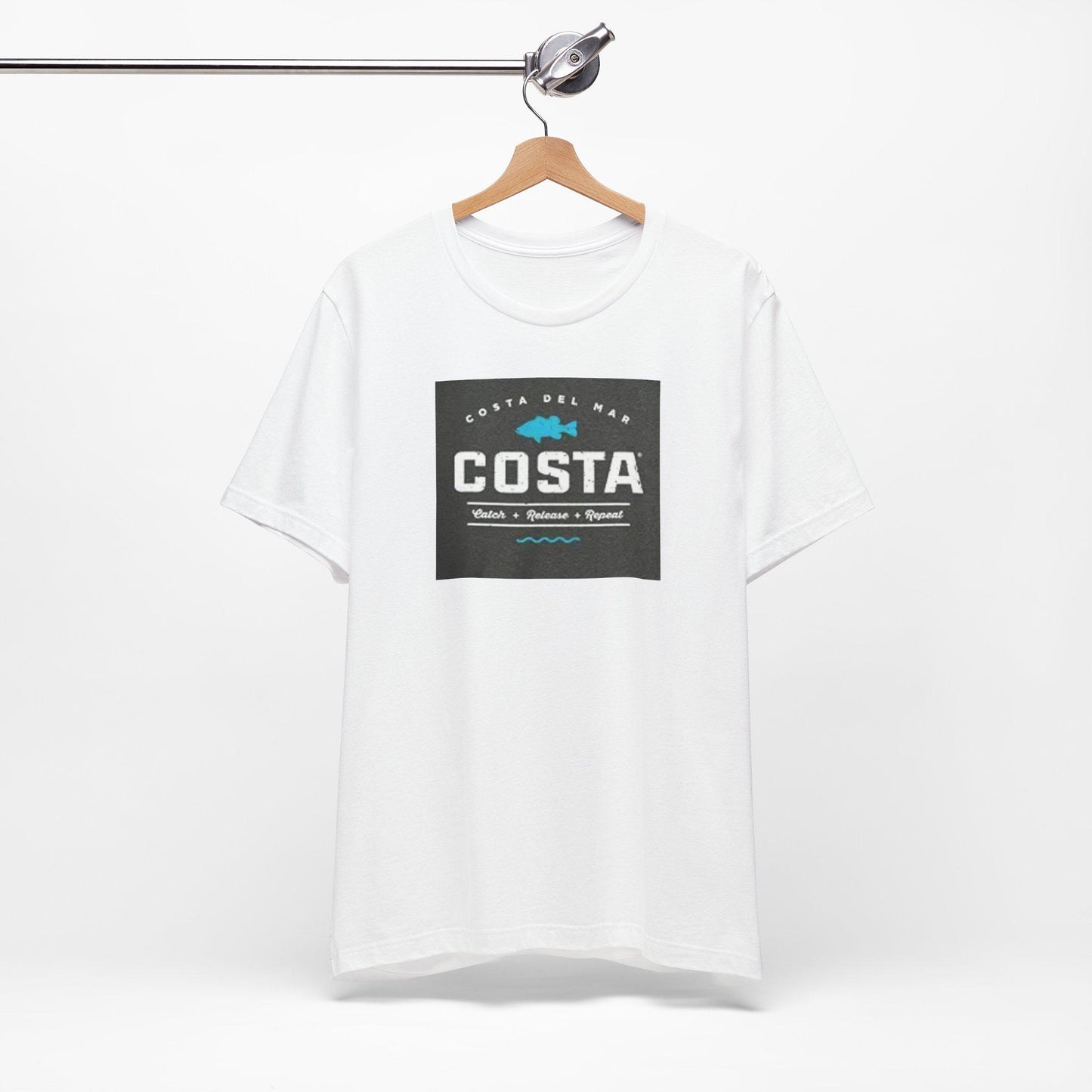Costa Del Mar Men's Topwater Short Sleeve T-Shirt Unisex Jersey Tee Casual Outdoor Shirt - Toddcraft