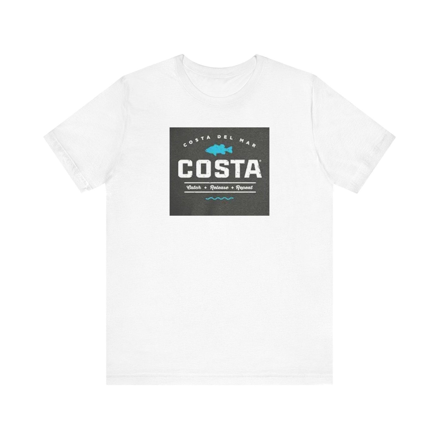 Costa Del Mar Men's Topwater Short Sleeve T-Shirt Unisex Jersey Tee Casual Outdoor Shirt - Toddcraft
