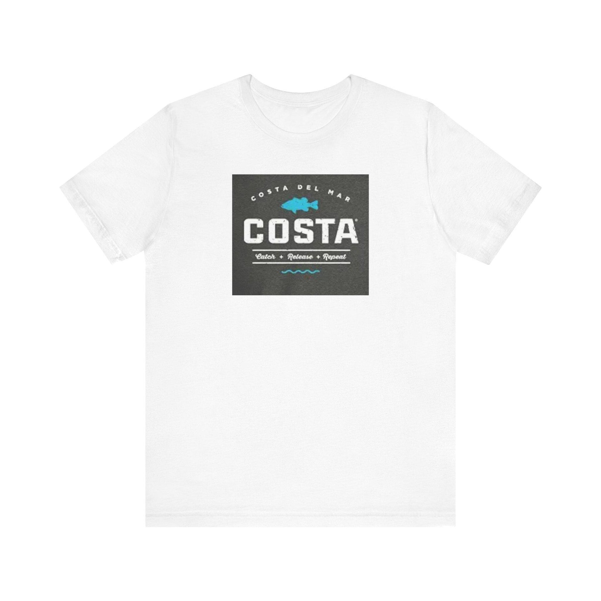 Costa Del Mar Men's Topwater Short Sleeve T-Shirt Unisex Jersey Tee Casual Outdoor Shirt - Toddcraft
