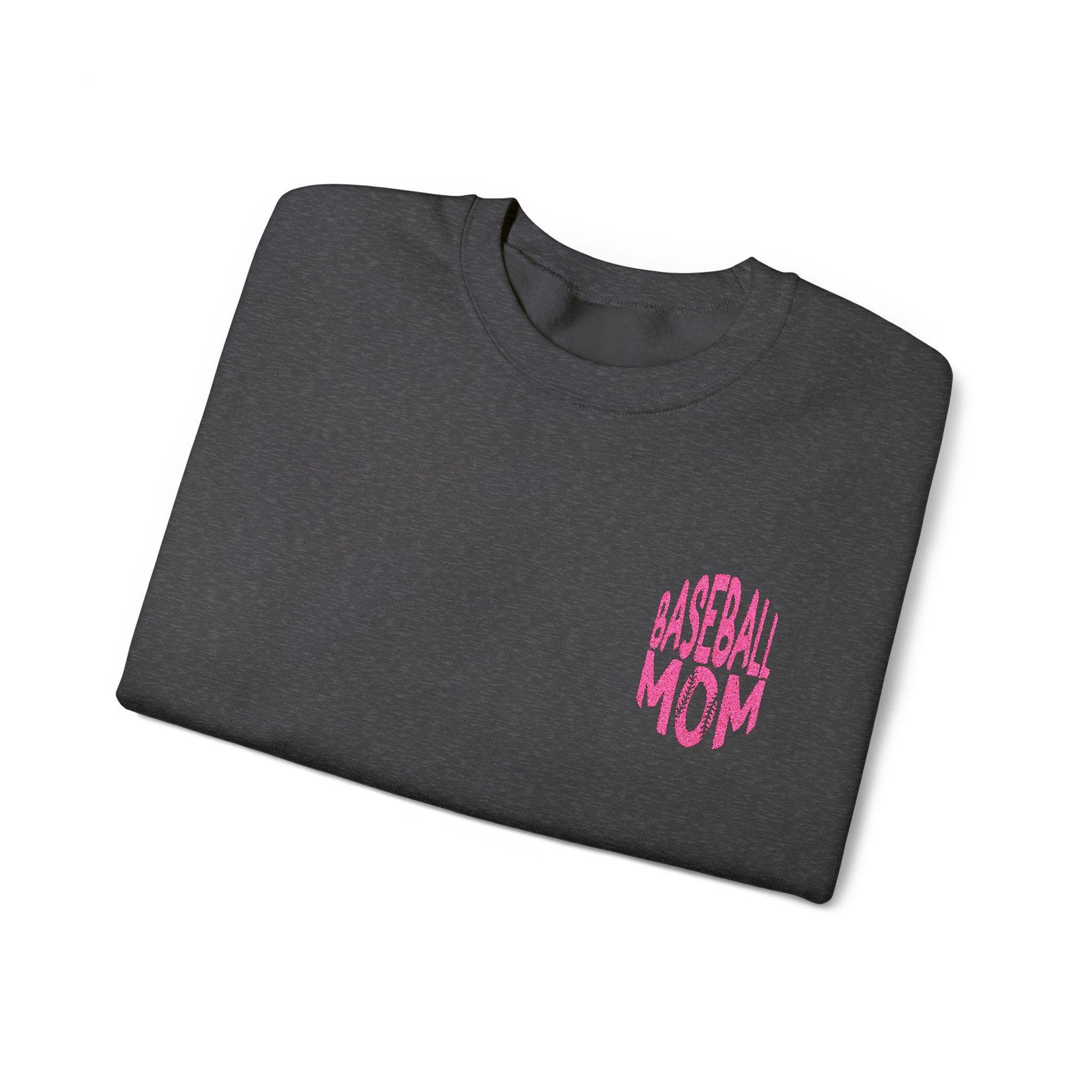 Baseball Mom Sweatshirt Unisex Heavy Blend Crewneck Baseball Mom Gift Soft Cozy Pullover Sports Fan Apparel - Toddcraft