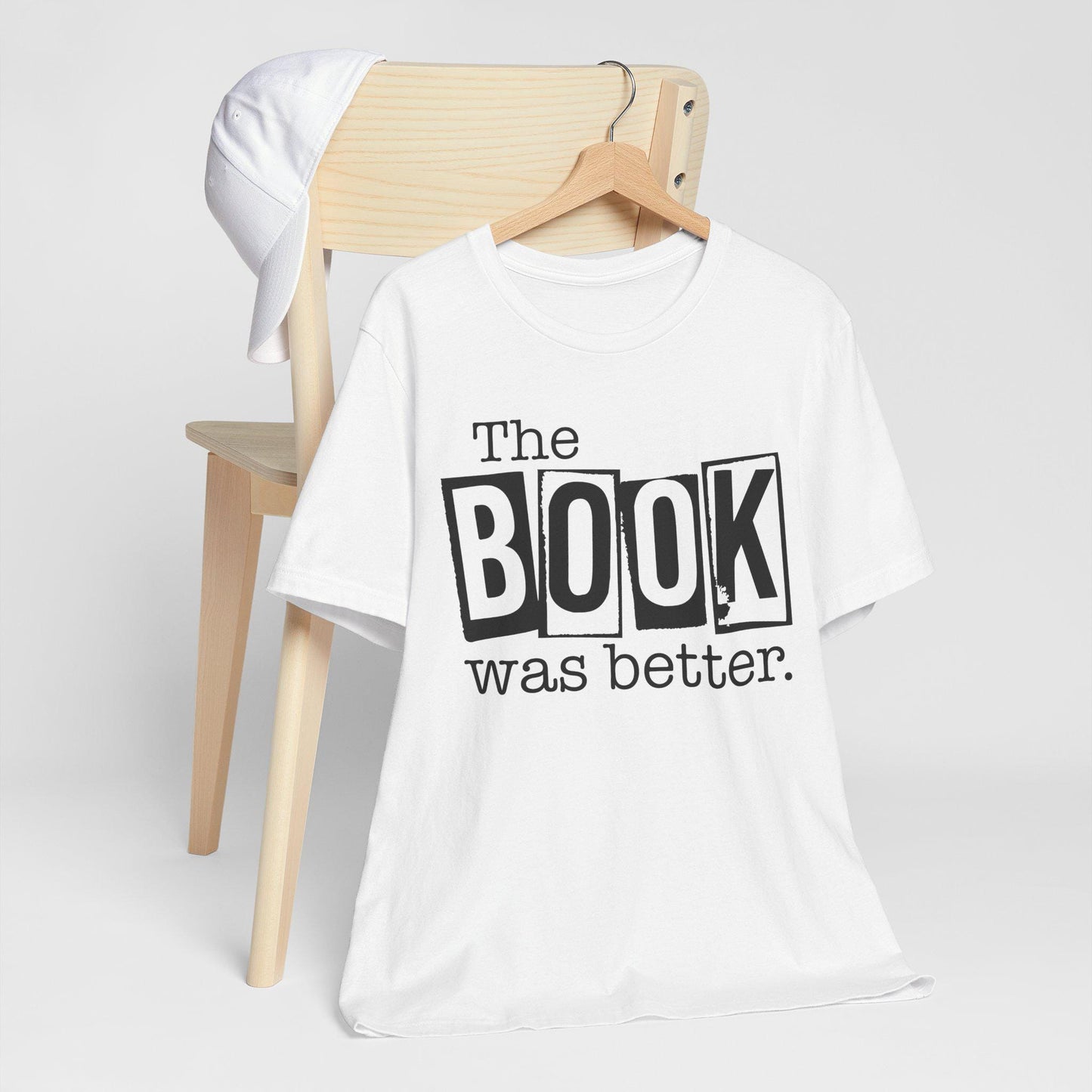 Funny Book Shirt - The Book Was Better Tee, Reading Gift for Book Club, Unisex Jersey Short Sleeve Shirt - Toddcraft