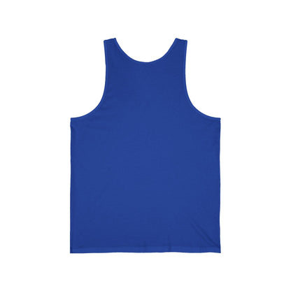 Vintage Retro Forest Trees Unisex Jersey Tank Top, Nature Outdoors Womens Sleeveless Shirt, Casual Summer Graphic Tee