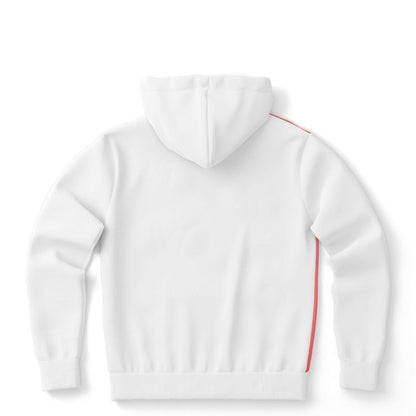 Versatile All-Over Print Athletic Hoodie: Stylish Sportswear for Active Lifestyles