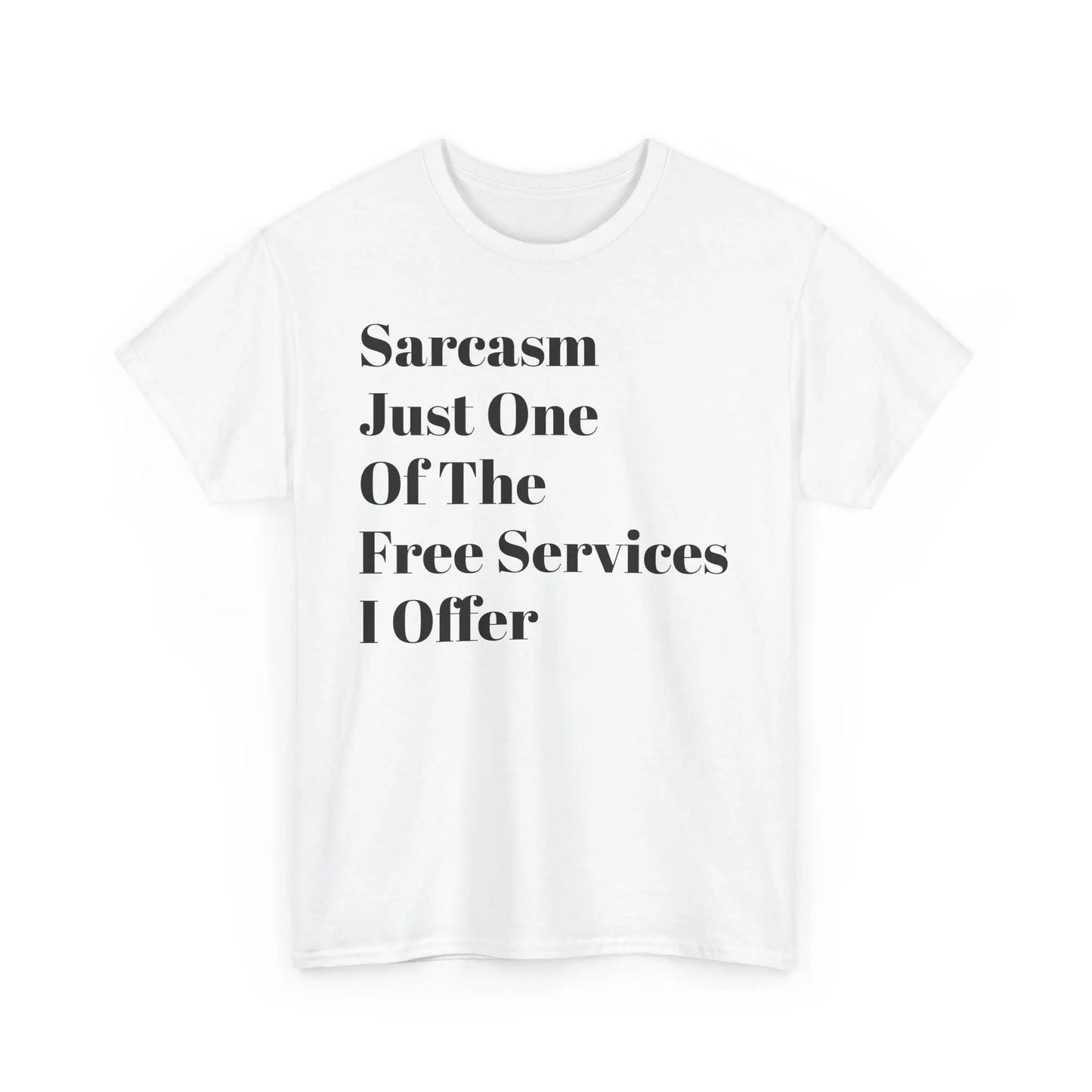 Witty Sarcasm Lover's Unisex Cotton Tee: Humorous Saying, Sassy Gift for Sarcastic Friends - Toddcraft