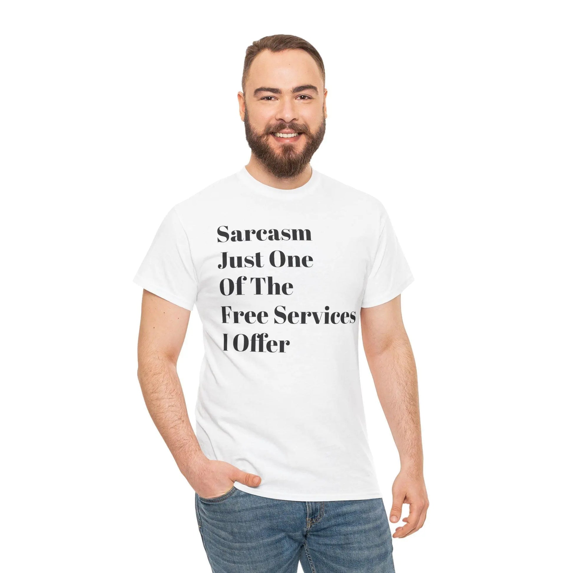 Witty Sarcasm Lover's Unisex Cotton Tee: Humorous Saying, Sassy Gift for Sarcastic Friends - Toddcraft