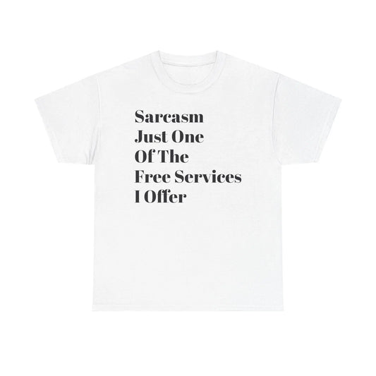 Witty Sarcasm Lover's Unisex Cotton Tee: Humorous Saying, Sassy Gift for Sarcastic Friends - Toddcraft