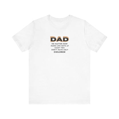 Fathers Day Gift Unisex Jersey Tee Cute Saying About Children Shirt From Mother Brother Daughter Family Present - Toddcraft