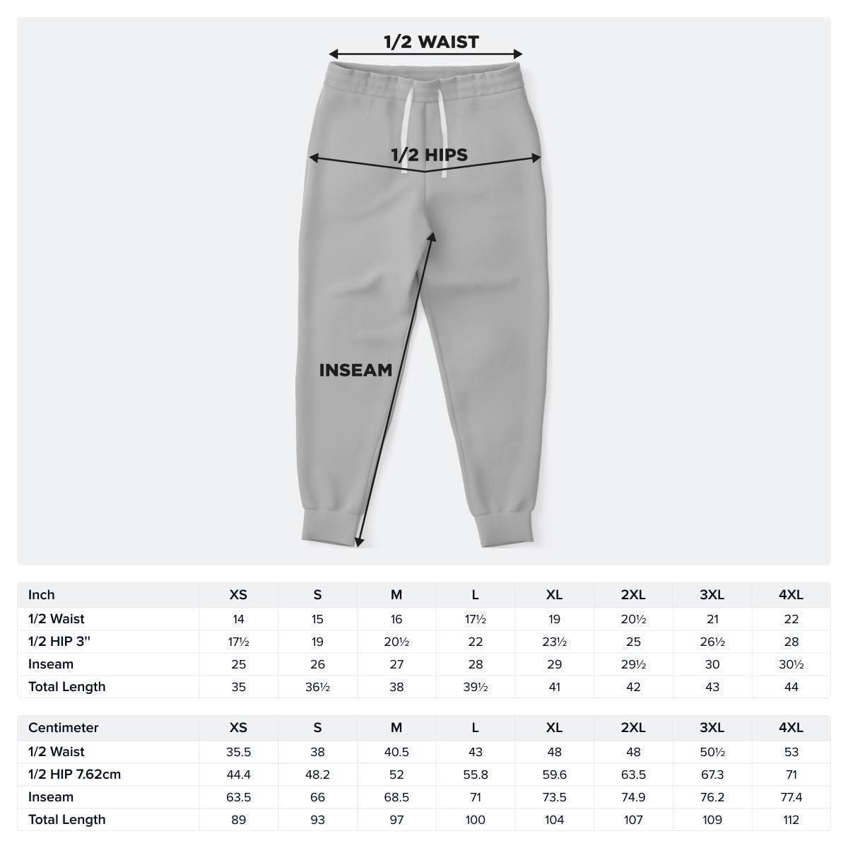 Black Artistic Joggers Sweatpants, Vibrant All-Over Print, Unique Comfortable Casual Pants for Men & Women - Toddcraft