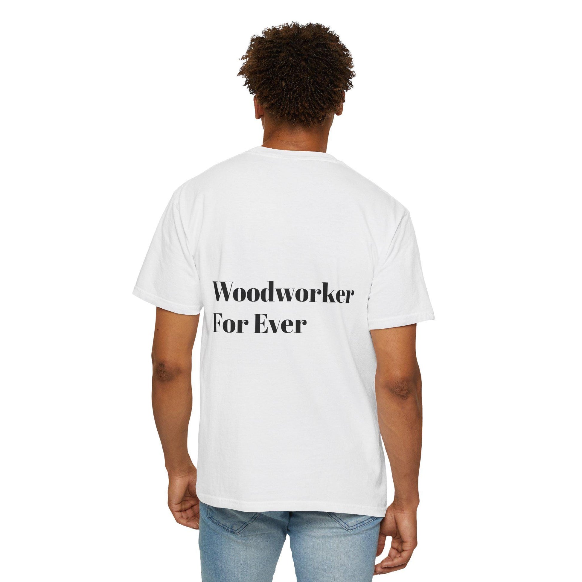 Tool Chest Carpenter T-Shirt Unisex Garment-Dyed Shirt Great Gift for Woodworkers Grandpa Father Son Remodel Expert - Toddcraft