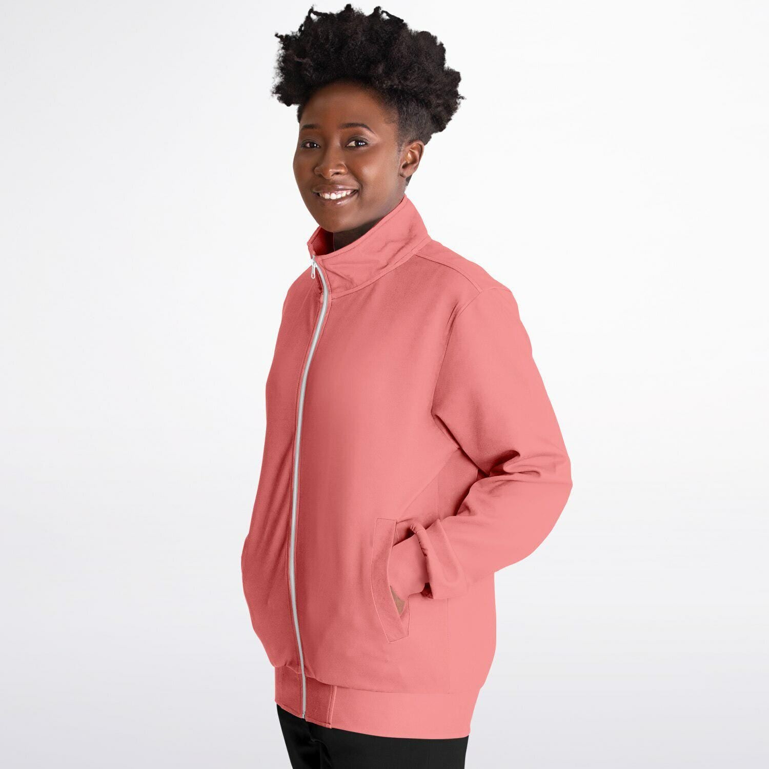Colorful Track Jacket  Bold All-Over Print (AOP) Streetwear Style - Toddcraft
