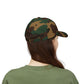 Hunter Dad Cap with Elk Head Graphic  Outdoorsman Hat Gift for Grandpa, Father, or Any Big Rack Hunter