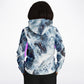 Ocean Waves Athletic Hoodie AOP - Lightweight All-Over Print Sweatshirt for Running & Gym - Toddcraft