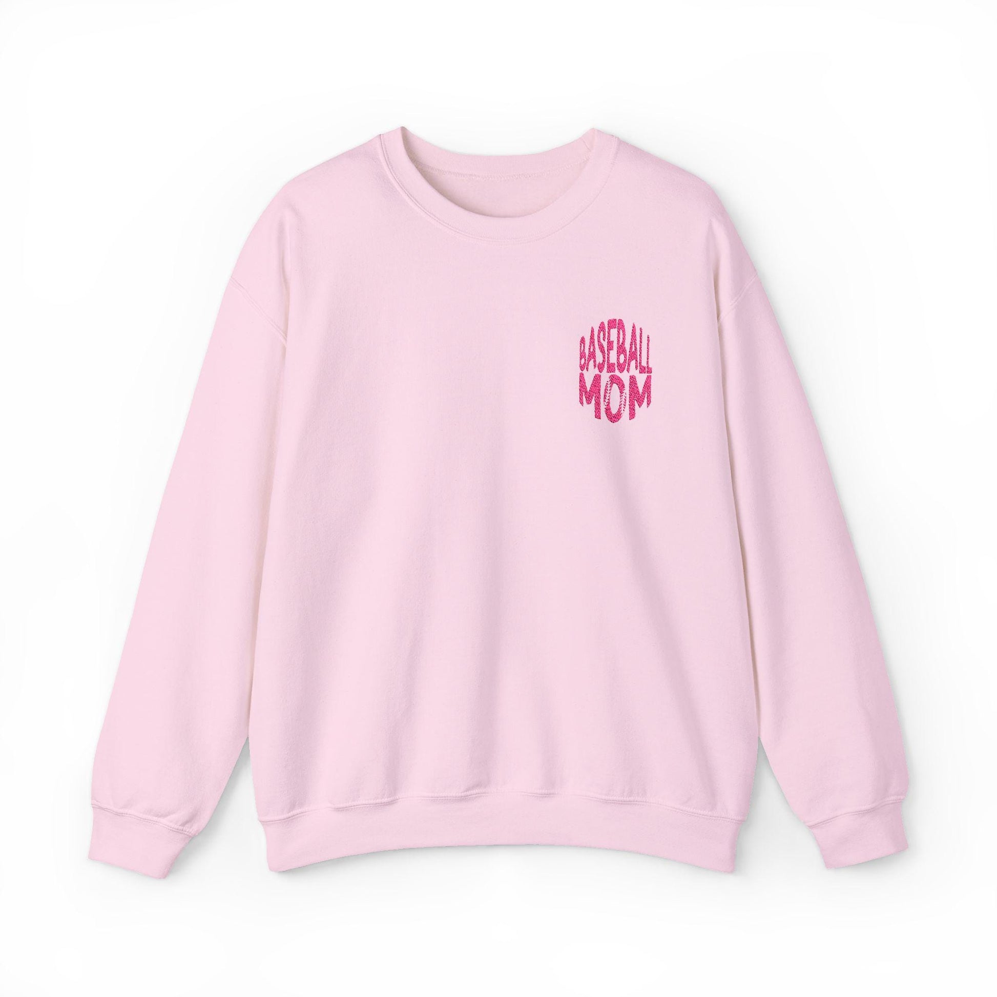 Baseball Mom Sweatshirt Unisex Heavy Blend Crewneck Baseball Mom Gift Soft Cozy Pullover Sports Fan Apparel - Toddcraft
