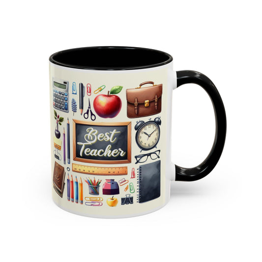 Best Teachers Coffee Mug - Accent Teacher Gift, 11 & 15oz Personalized Teacher Coffee Cup, Educator Appreciation Present