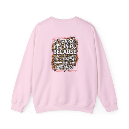 Unisex Crewneck Sweatshirt Remember When I Asked for Your Opinion Graphic Heavy Blend Pullover Cozy Top - Toddcraft
