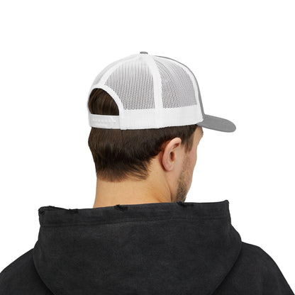 Artistic Snapback Trucker Cap | Unique Gift for Outdoors Enthusiasts, Fashion Accessory, Everyday Wear, Festival Hat, Trendy Headwear