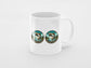 Rainbow Fish Enthusiast Jumbo Mug 20oz | Big Fishing Coffee Cup, Weekend Hooker Outdoor Trout Lover Gift