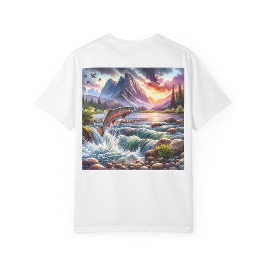 Nature Scene T-Shirt, Outdoor Adventure Tee, Fishing Gift, Unisex Apparel, Summer Fashion, Camping Gear, Nature Lover's Shirt