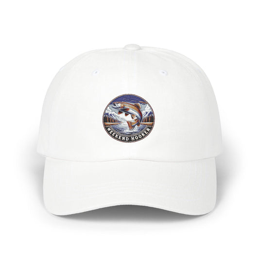 Classic Dad Cap with Fish Design - Perfect Gift for Fishing Enthusiasts, Outdoor Adventures, Father's Day, Birthday, Everyday Wear weekend