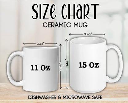 Yorkie Ceramic Mug - Cute Dog Portrait Coffee Cup for Pet Lovers, 11oz & 15oz Gift Idea