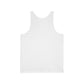 Vintage Retro Forest Trees Unisex Jersey Tank Top, Nature Outdoors Womens Sleeveless Shirt, Casual Summer Graphic Tee