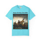 George Washington Crossing Potomac T-Shirt - US Army 250th Birthday Unisex Garment-Dyed Tee